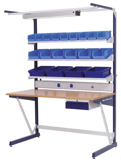 Bedrunka+Hirth workraster Mutliwand Aufbau mit Unterhängeblock und Energiekanal 1500 x 800 mm Produktbild Bedrunka+Hirth workraster Mutliwand Aufbau mit Unterhängeblock und Energiekanal 1500 x 800 mm