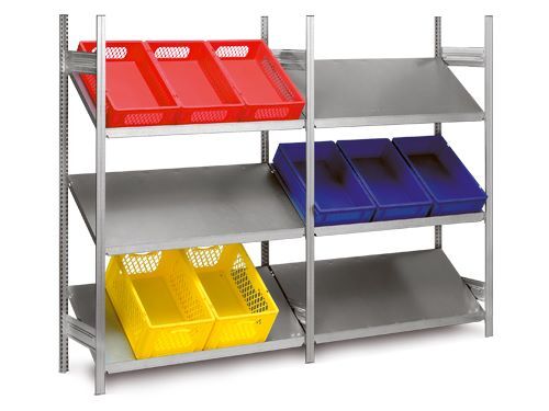 Produktbild Bedrunka+Hirth Zusätzliche Ebene für Schrägbodenregal
 1000 x 500 mm