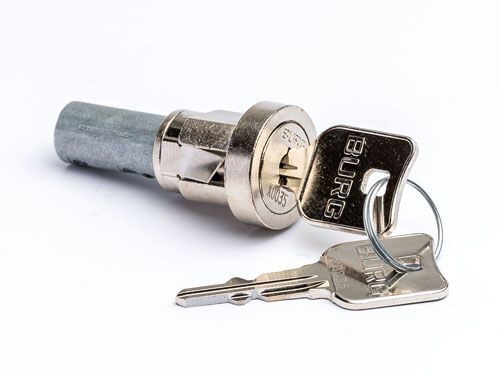 Produktbild Bedrunka+Hirth Zylinderschloss 2 Schlüssel 180 Grad Schließung gleichschließend