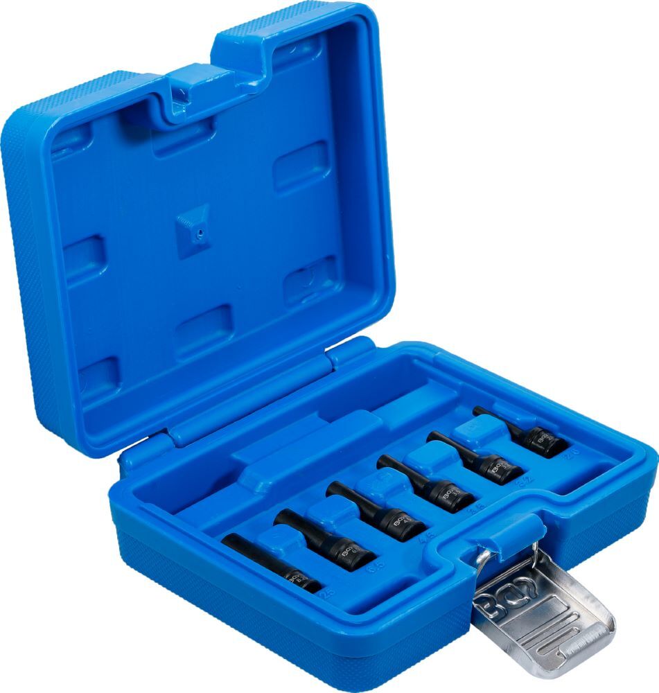 BGS Abdreh Einsatz Satz Glühkerzenelektrode Antrieb Innenvierkant 6,3 mm 1/4 Zoll BGS Abdreh Einsatz Satz Glühkerzenelektrode Antrieb Innenvierkant 6,3 mm 1/4 Zoll