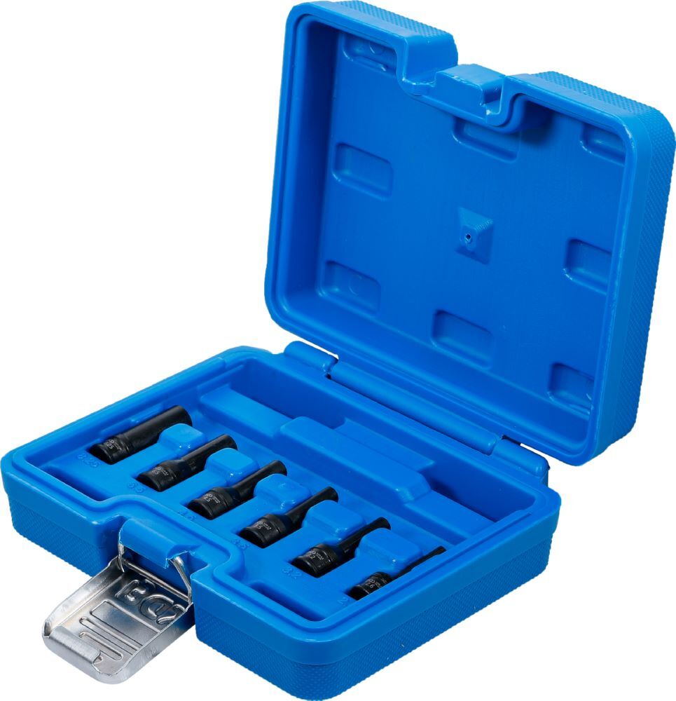 BGS Abdreh Einsatz Satz Glühkerzenelektrode Antrieb Innenvierkant 6,3 mm 1/4 Zoll BGS Abdreh Einsatz Satz Glühkerzenelektrode Antrieb Innenvierkant 6,3 mm 1/4 Zoll