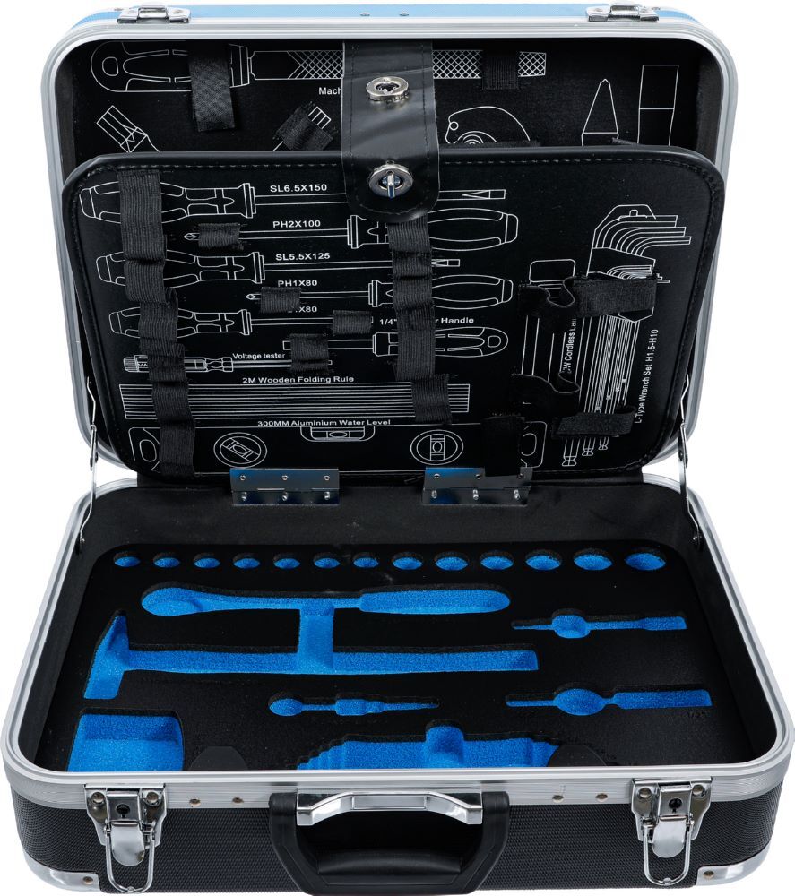 Produktbild BGS ABS Kunststoff Leerkoffer zu Artikel 15502