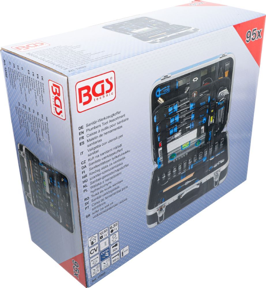 Produktbild ABS Kunststoff Leerkoffer zu Artikel 15502 bild 5