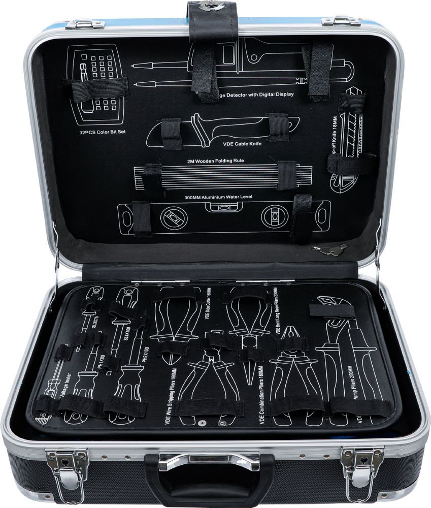 Produktbild ABS Kunststoff Leerkoffer zu Artikel 15503 bild 2