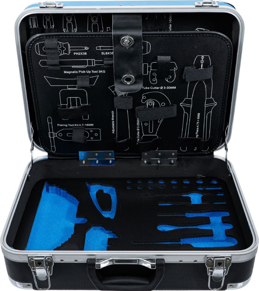 Produktbild ABS Kunststoff Leerkoffer zu Artikel 15504 bild 3