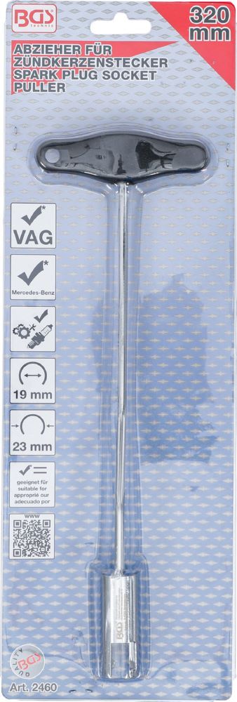 BGS Abzieher für Zündkerzenstecker für VAG Mercedes-Benz 320 mm Produktbild BGS Abzieher für Zündkerzenstecker für VAG Mercedes-Benz 320 mm bild 4