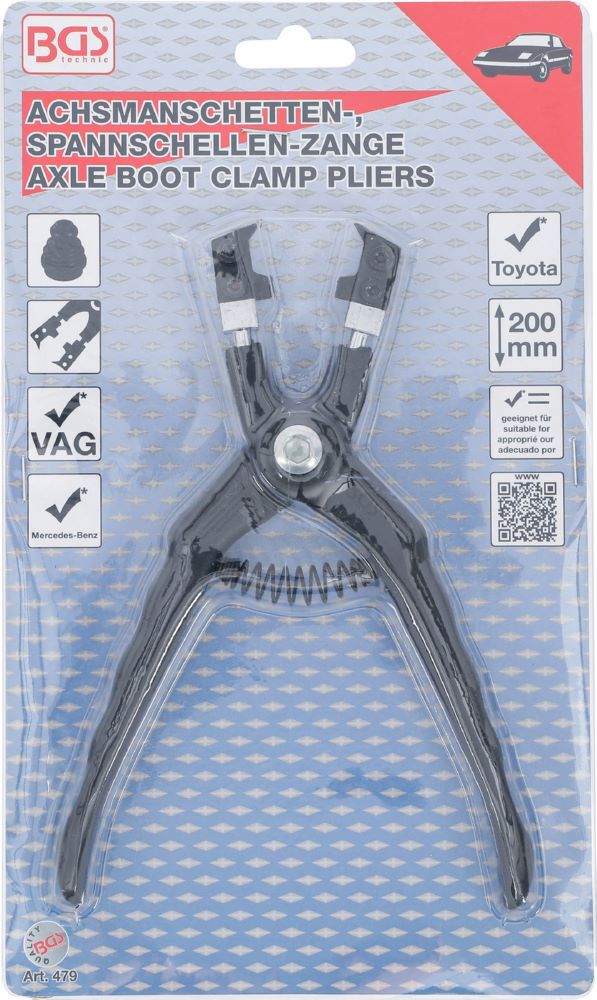 BGS Achsmanschetten-,Spannschellen-Zange für VAG, Mercedes-Benz, Toyota Produktbild BGS Achsmanschetten-,Spannschellen-Zange für VAG, Mercedes-Benz, Toyota bild 4