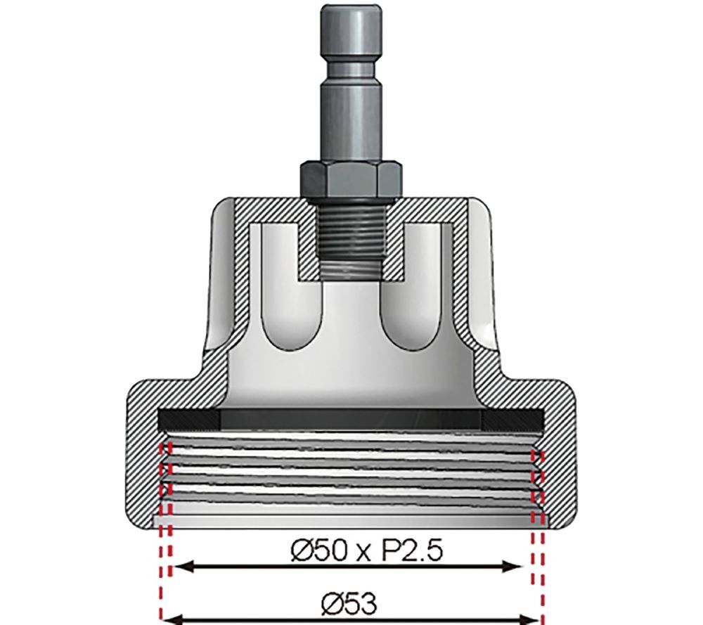 Produktbild BGS Adapter Nr. 6 für Art 8027, 8098 für Daewoo, Ford, Jaguar, Jeep, Land Rover bild 4