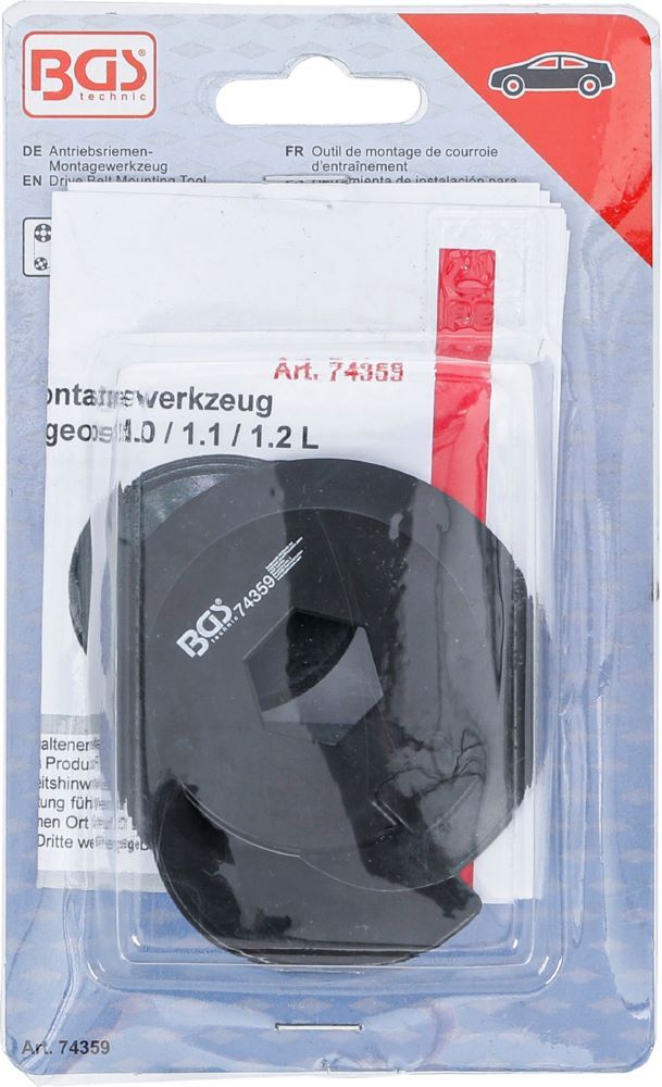 BGS Antriebsriemen Montagewerkzeug für Citroën, Opel, Peugeot 1.0, 1.1, 1.2 L Produktbild BGS Antriebsriemen Montagewerkzeug für Citroën, Opel, Peugeot 1.0, 1.1, 1.2 L bild 5