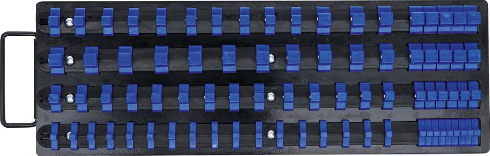 Produktbild Aufsteckschienen Set für Steckschlüssel-Einsätze mit 80 Clips bild 2