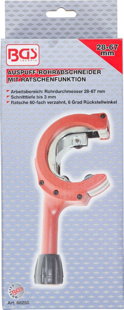 BGS Auspuff Rohrabschneider mit Ratschenfunktion 28 - 67 mm Produktbild BGS Auspuff Rohrabschneider mit Ratschenfunktion 28 - 67 mm bild 5