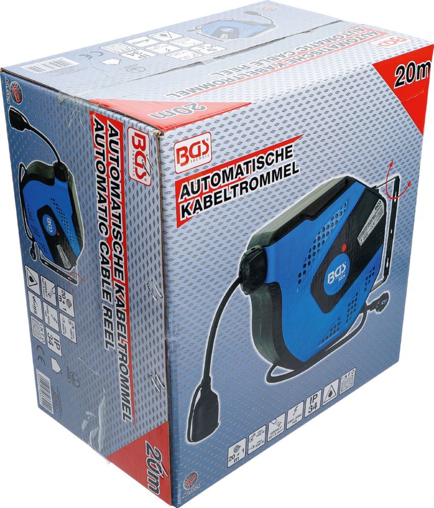 Produktbild Automatische Kabeltrommel 20 meter bild 4