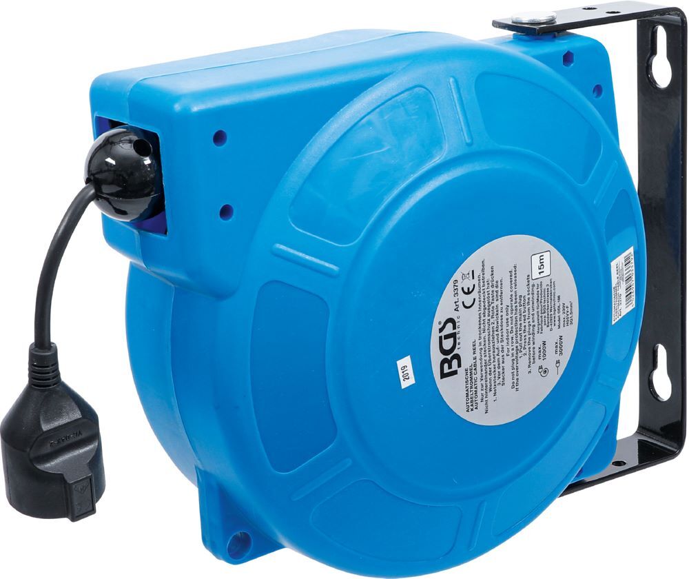 Produktbild BGS Automatische Kabeltrommel 15 meter Schutzklasse 1