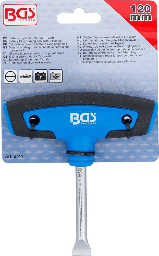 Produktbild Batteriestopfen Dreher mit T-Griff bild 4