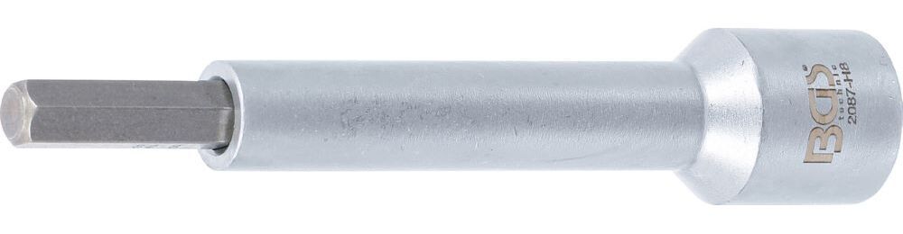 BGS Bit-Einsatz Antrieb Innenvierkant 12,5 mm 1/2 Zoll Innensechskant 8 mm Produktbild BGS Bit-Einsatz Antrieb Innenvierkant 12,5 mm 1/2 Zoll Innensechskant 8 mm
