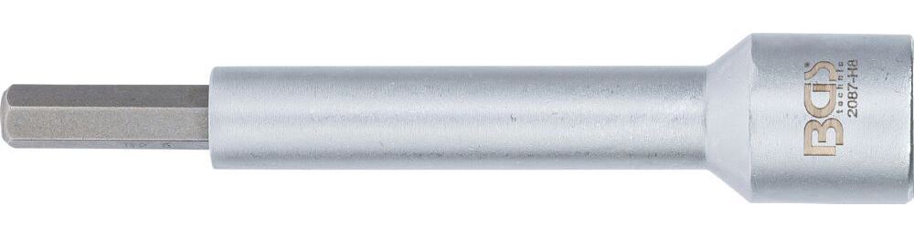 BGS Bit-Einsatz Antrieb Innenvierkant 12,5 mm 1/2 Zoll Innensechskant 8 mm Produktbild BGS Bit-Einsatz Antrieb Innenvierkant 12,5 mm 1/2 Zoll Innensechskant 8 mm bild 2