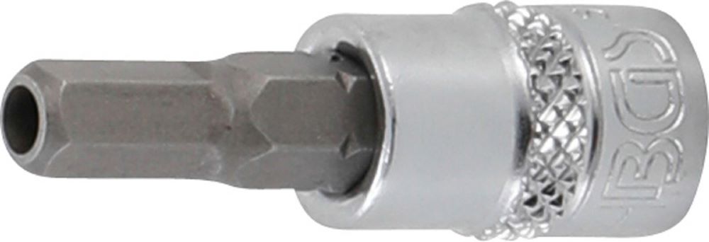 Produktbild BGS Bit Einsatz Innensechskant Bohrung 5,5 mm Antrieb Innenvierkant 6,3 mm 1/4 Zoll