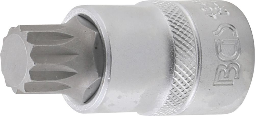 Produktbild BGS Bit Einsatz Innenvielzahn M16 Antrieb Innenvierkant 12,5 mm 1/2 Zoll