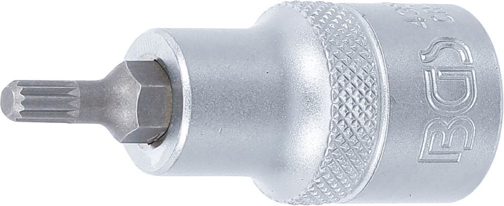 Produktbild BGS Bit Einsatz Innenvielzahn M5 Antrieb Innenvierkant 12,5 mm 1/2 Zoll