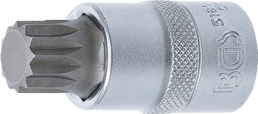 Produktbild BGS Bit Einsatz Innenvielzahn M17 Antrieb Innenvierkant 12,5 mm 1/2 Zoll