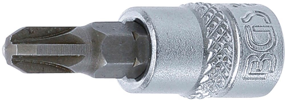 Produktbild BGS Bit Einsatz Kreuzschlitz PZ3 Antrieb Innenvierkant 6,3 mm 1/4 Zoll