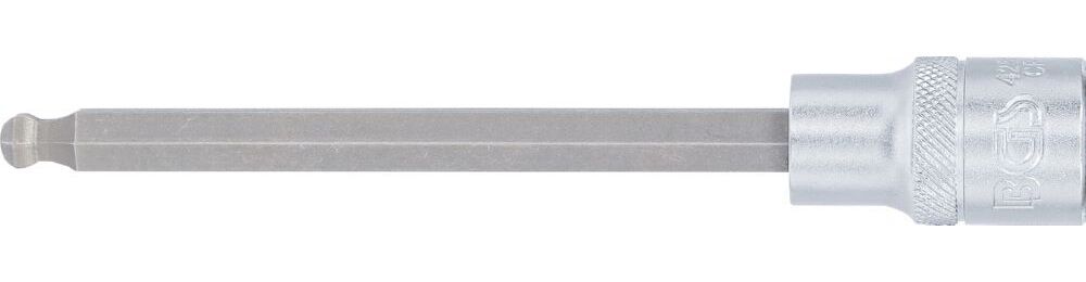 Produktbild Bit Einsatz Innensechskant 7 mm Länge 140 mm Antrieb Innenvierkant 12,5 mm bild 2