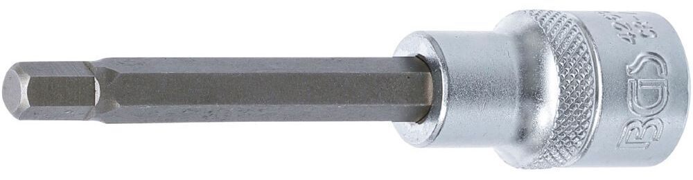 Produktbild BGS Bit Einsatz Innensechskant 7 Länge 100 mm Antrieb Innenvierkant 12,5 mm 1/2 Zoll
