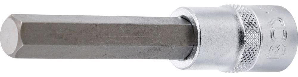 Produktbild BGS Bit Einsatz Innensechskant 12 Länge 100 mm Antrieb Innenvierkant 12,5 mm
