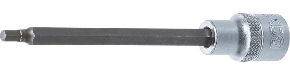 Produktbild BGS Bit Einsatz Innensechskant 5 mm Länge 140 mm Antrieb Innenvierkant 12,5 mm