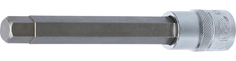 Produktbild BGS Bit Einsatz Innensechskant 13 mm Länge 140 mm Antrieb Innenvierkant 12,5 mm