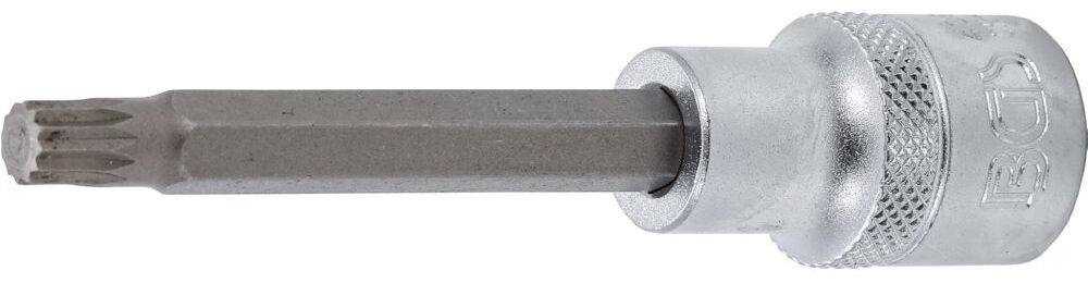 Produktbild BGS Bit Einsatz Innenvielzahn M8 Länge 100 mm Antrieb Innenvierkant 12,5 mm