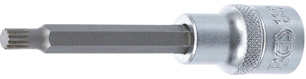 Produktbild BGS Bit Einsatz Innenvielzahn M7 Länge 100 mm Antrieb Innenvierkant 12,5 mm