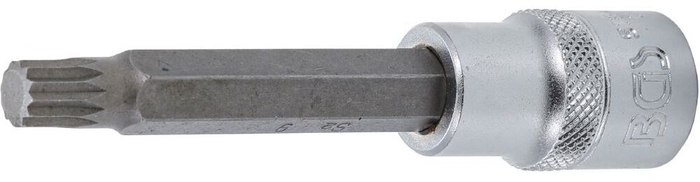 Produktbild BGS Bit Einsatz Innenvielzahn M9 Länge 100 mm Antrieb Innenvierkant 12,5 mm