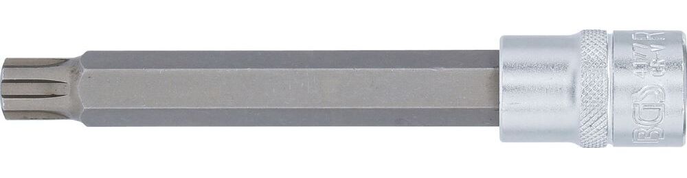 Produktbild Bit Einsatz Keil-Profil M13 Länge 140 mm Antrieb Innenvierkant 12,5 mm 1/2 Zoll bild 2