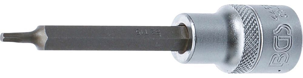 Produktbild BGS Bit Einsatz T15 Länge 100 mm Antrieb Innenvierkant 12,5 mm 1/2 Zoll