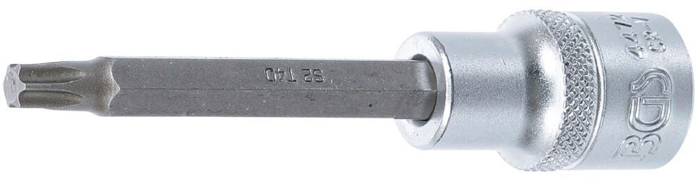 Produktbild BGS Bit Einsatz T40 Länge 100 mm Antrieb Innenvierkant 12,5 mm 1/2 Zoll