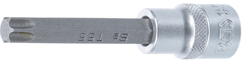 Produktbild BGS Bit Einsatz T55 Länge 100 mm Antrieb Innenvierkant 12,5 mm 1/2 Zoll