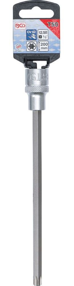 Produktbild Bit Einsatz T50 Länge 200 mm Antrieb Innenvierkant 12,5 mm 1/2 Zoll bild 2
