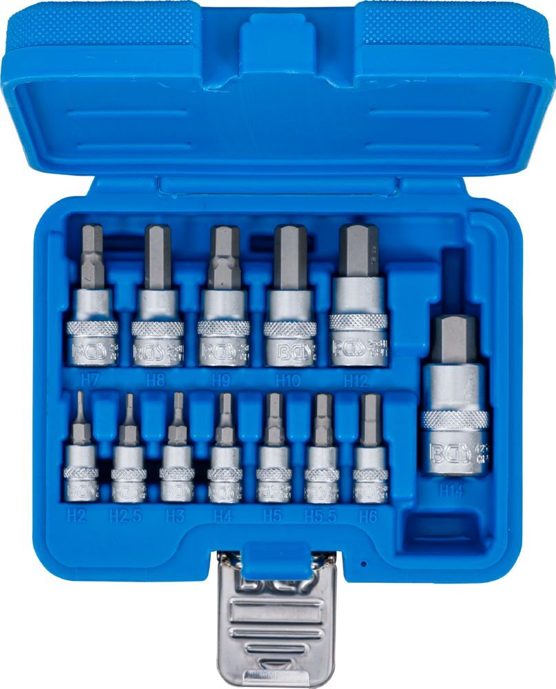 Produktbild Bit Einsatz Satz Innensechskant 2 - 14 mm 13 teilig bild 4