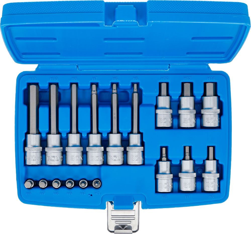 Produktbild Bit Einsatz Satz Antrieb Innensechskant 18 teilig bild 4