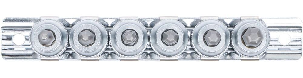 Produktbild Bit Einsatz Satz Innensechskant Kugelkopf 6 teilig Antrieb Innenvierkant 10 mm bild 3