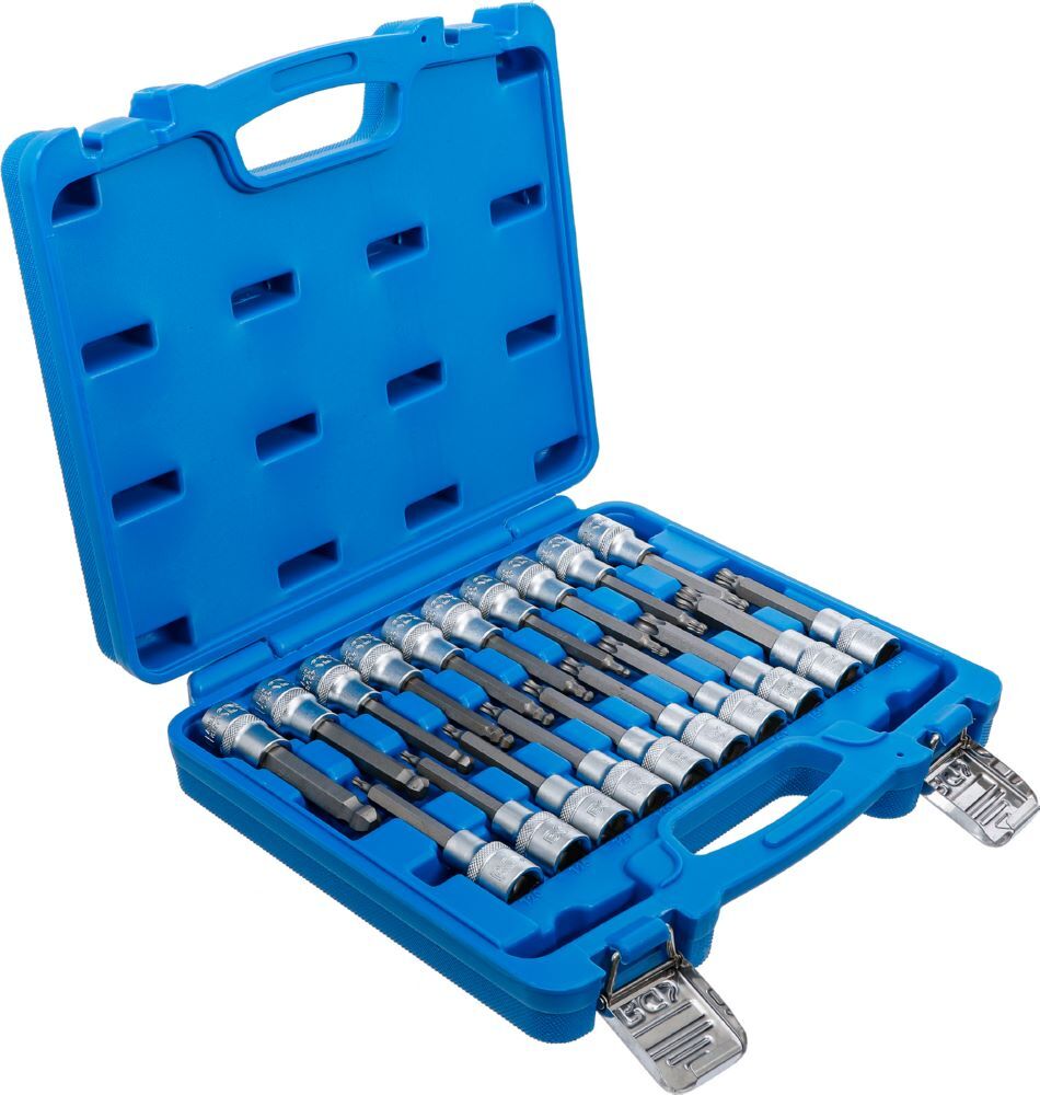 Produktbild Bit Einsatz Satz Antrieb Innenvierkant 1/2 Zoll mit Kugelkopf 20 teilig bild 2