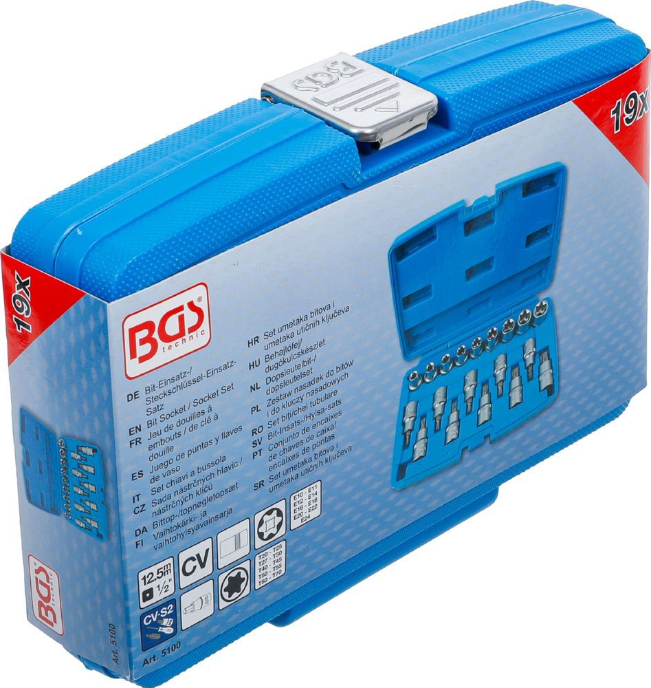 Produktbild Bit-Einsatz-/Steckschlüssel-Einsatz-Satz 19 teilig bild 6