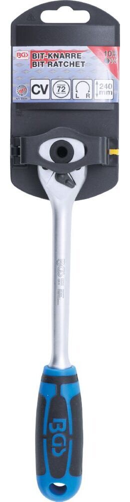 Produktbild Bit-Knarre extra lang Abtrieb Innensechskant 10 mm 3/8 Zoll 240 mm bild 5