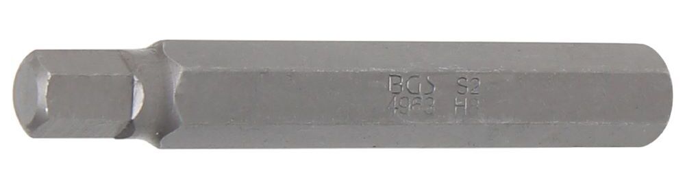 Produktbild BGS Bit Länge 75 mm Innensechskant 8 mm Antrieb Außensechskant 10 mm 3/8 Zoll