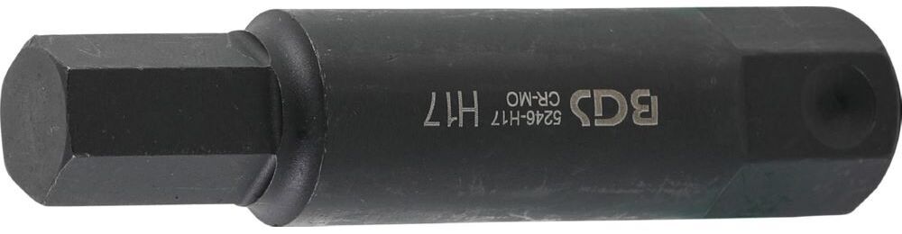 Produktbild BGS Bit Länge 100 mm Innensechskant 17 mm Antrieb Außensechskant 22 mm
