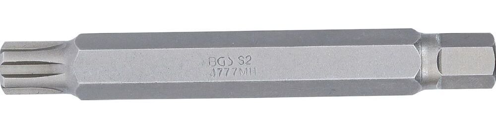 Produktbild Bit Länge 100 mm Antrieb Außensechskant 10 mm 3/8 Zoll Keil-Profil M11 bild 2