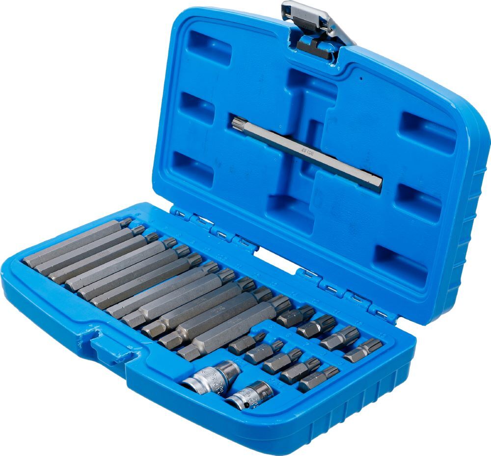 Produktbild Bit Satz Antrieb Außensechskant 3/8 Zoll Keil Profil 22 teilig bild 3