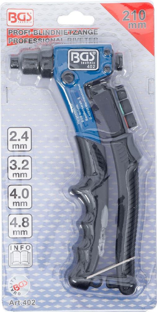 Produktbild Blindnietzange 2.4 - 3.2 - 4.0 - 4.8 mm bild 6