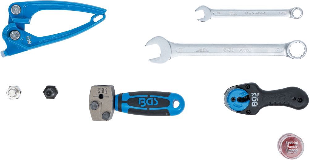 BGS Bördel-, Biege- & Trenn-Werkzeug Satz für 4,75 mm 3/16 Zoll Bremsleitungen Produktbild BGS Bördel-, Biege- & Trenn-Werkzeug Satz für 4,75 mm 3/16 Zoll Bremsleitungen bild 6